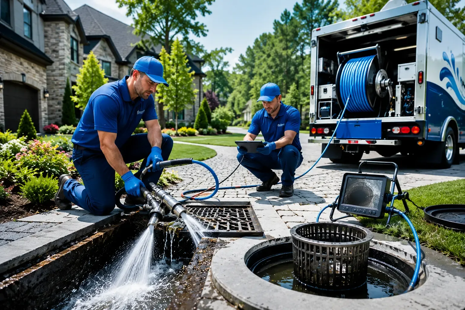 Local outdoor drain cleaning professionals in Charles City, VA